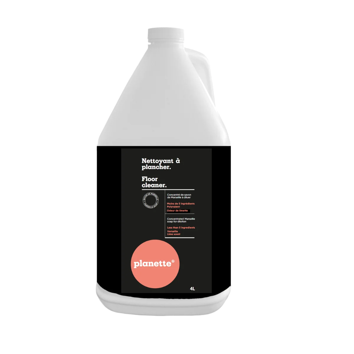 Savon Nettoyant Planchers Planette 4L