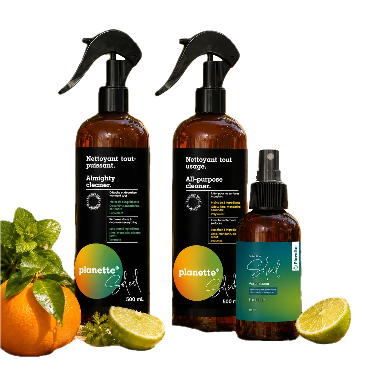 Trio ménager Soleil Planette