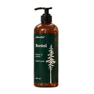Planette savon mains Boreal huiles essentielles 500ml